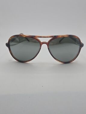 Vintage I Ski Phantom Tortoise Aviator Sunglasses with Mirrored Lenses
